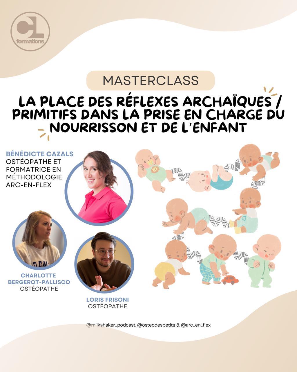 Place des réflexes archaïques / primitifs dans la prise en charge du nourrisson et de l'enfant