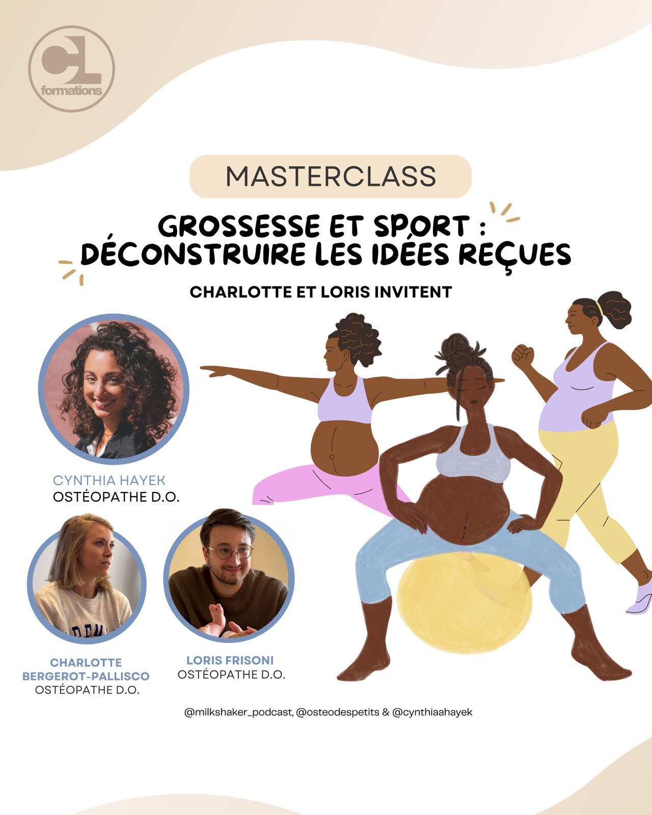 Grossesse et sport : Déconstruire les idées reçues